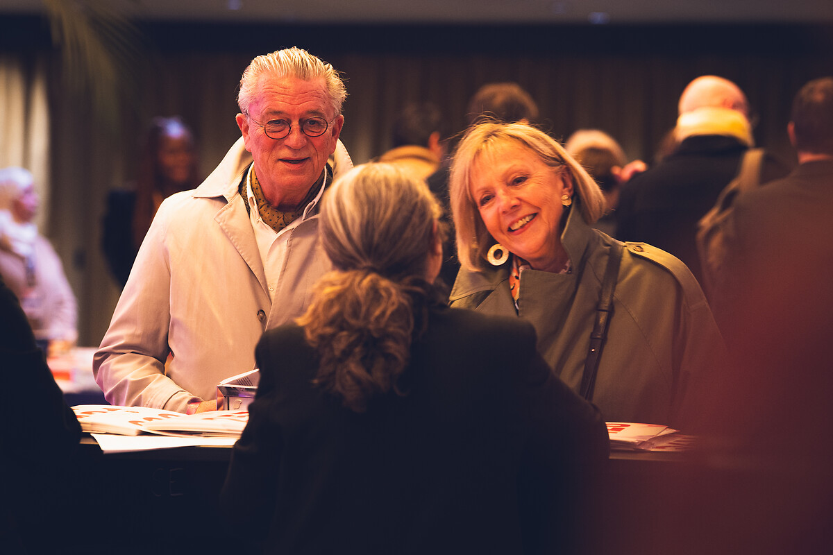 Nuit de la philanthropie 2025 - accueil des VIP - novembre 2025