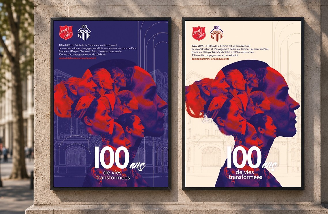 Affiches du centenaire du Palais de la Femme